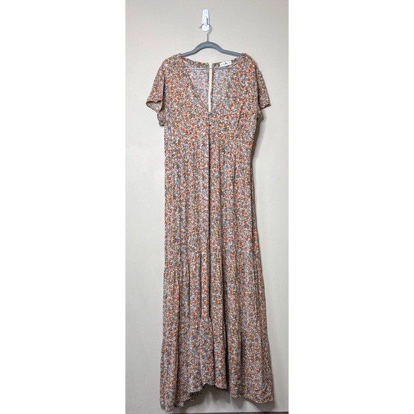 NATURAL LIFE Dresses & Skirts - Natural Life Floral Print Maxi Dress XL